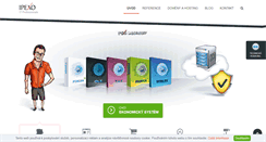 Desktop Screenshot of ipexo.cz
